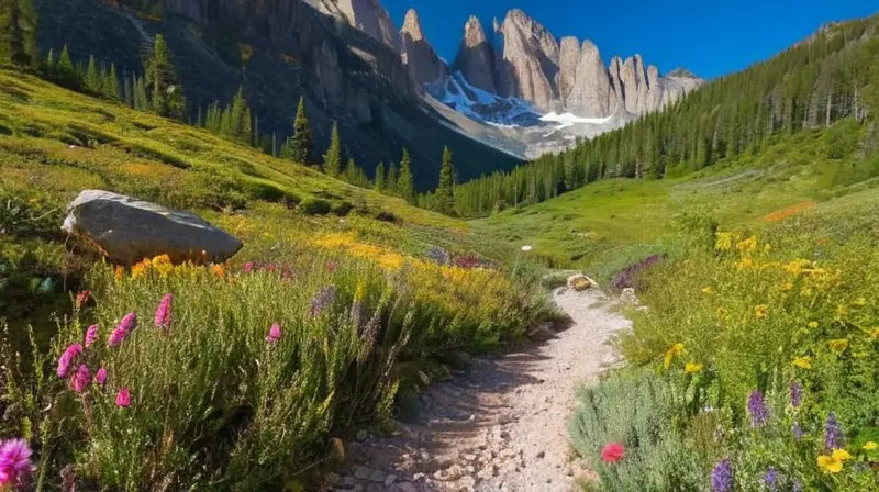 Un paisaje natural sereno y vibrante