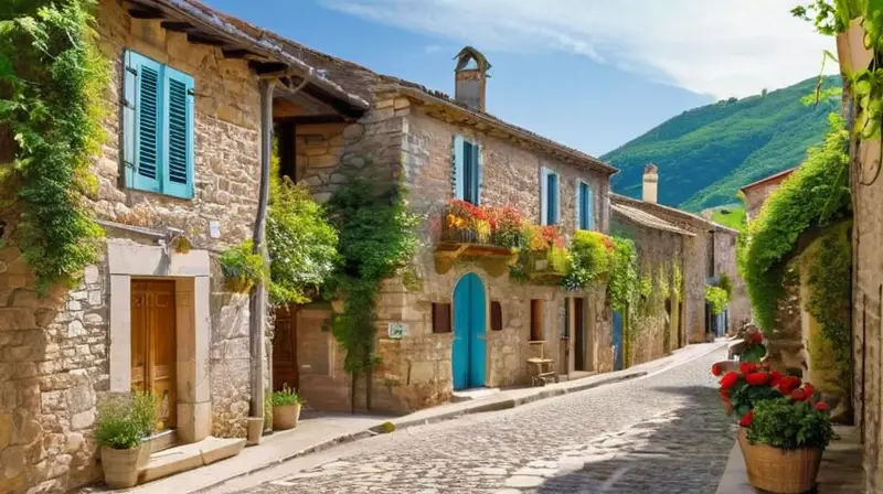 Un encantador pueblo francés en los Pirineos